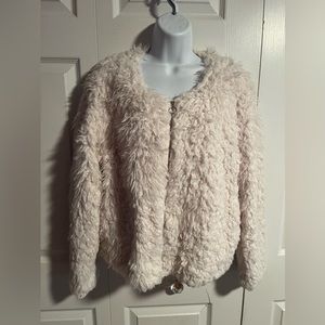 Candy foux fur jacket